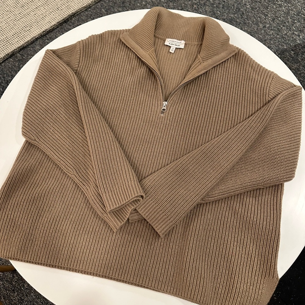 & Other Stories Half Zip Sweater | Medium